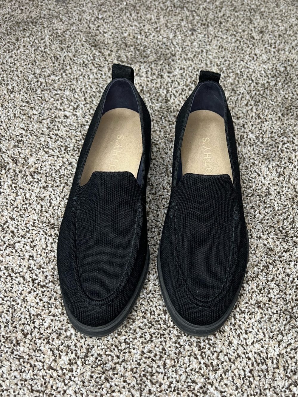 Rothy’s The Lug Loafer in Onyx Black